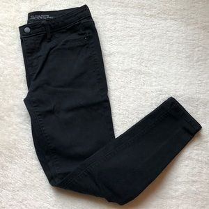 Black stretchy jeggings - size 6S